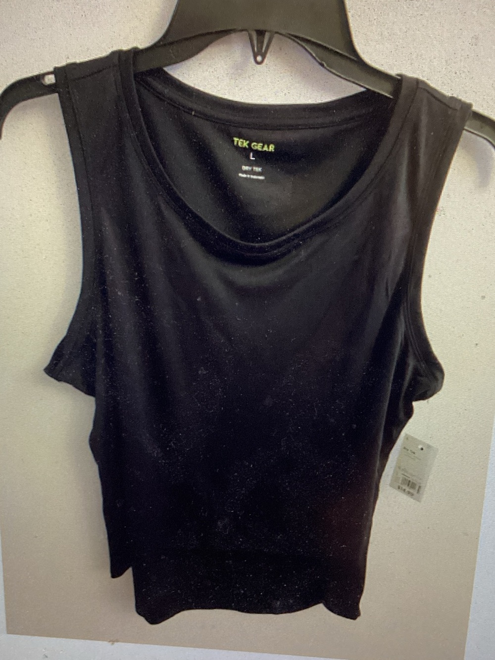 tek gear Black Women's Sleeveless Performance Tank